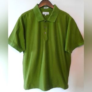 Authentic Christian Dior Short Sleeve polo Shirt mens XL 100% Mercerised Cotton